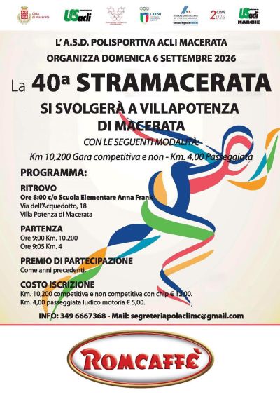 40° STRAMACERATA - VILLAPOTENZA DI MACERATA - US ACLI MARCHE