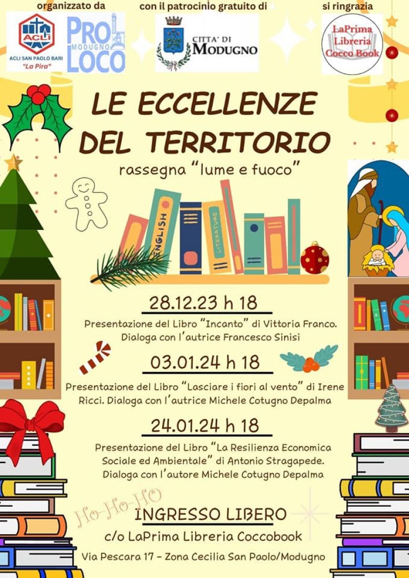 Presentazione libro &quot;La Resilienza Economica, Sociale ed Ambientale&quot; - Circolo Acli Giorgio La Pira (BA)