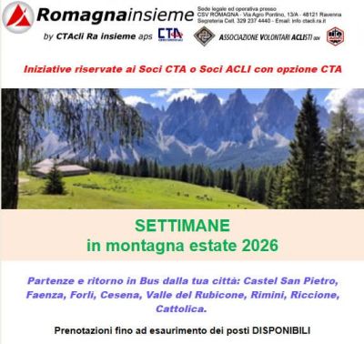 ROMAGNA INSIEME - ESTATE 2026 - RAVENNA
