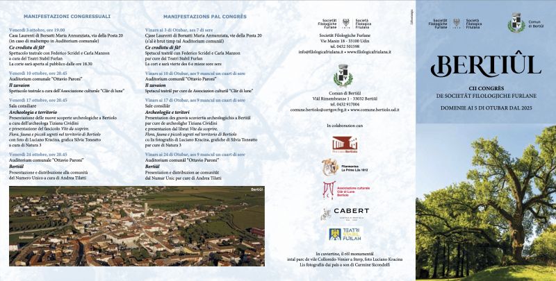102° Congresso della Società Filologica del FVG a Bertiolo - Bertiolo - Acli FVG