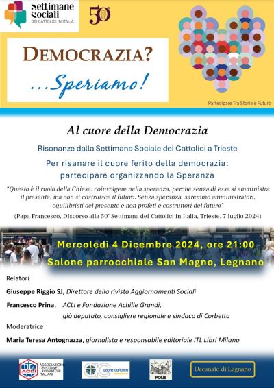Al cuore della Democrazia - Circolo Acli Legano (MI)