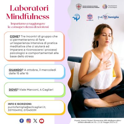 Laboratori Mindfulness - Cagliari - Acli Cagliari (CA)