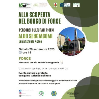 Alla scoperta del Borgo di Force - Force (AP) - US Acli Marche