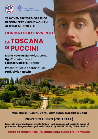 Concerto dell'Avvento: La Toscana di Puccini - Wohlen (Svizzera) - Circolo Acli Wohlen (Svizzera)