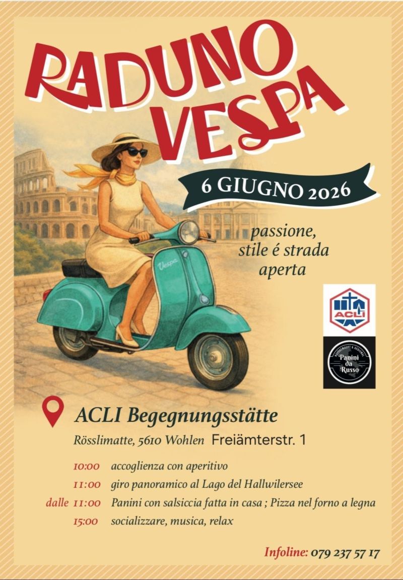 RADUNO VESPA - WOHLEN (SVIZZERA)