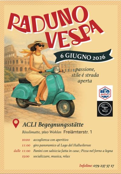 RADUNO VESPA - WOHLEN (SVIZZERA)