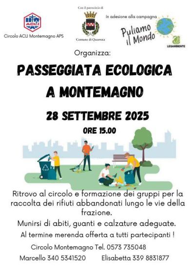 Passeggiata Ecologica Montemagno - Montemagno (PT) - Circolo Acli Montemagno (PT)