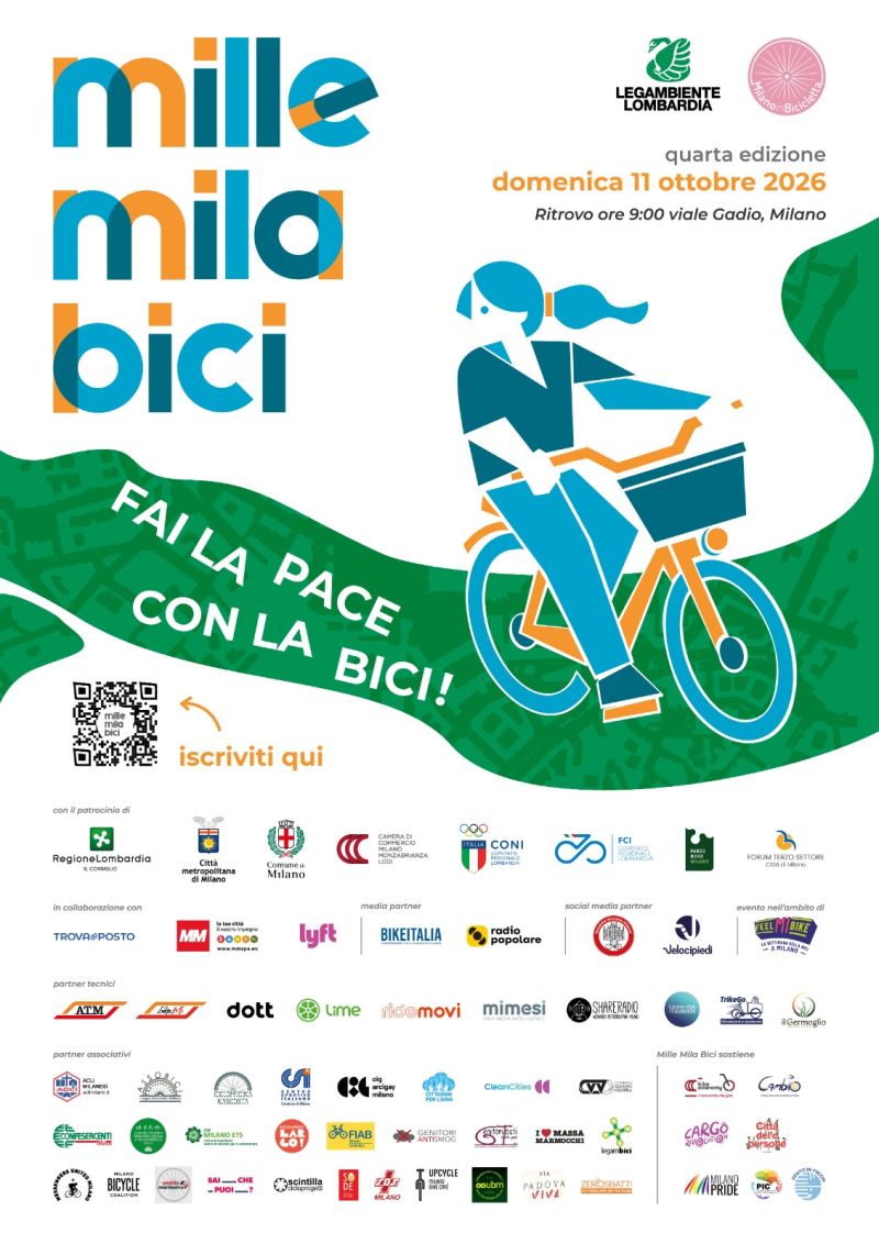 MILLE MILA BICI - EVENTO GRATUITO E APERTO A TUTTI - ACLI MILANESI - MILANO (MI)