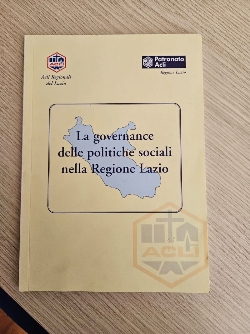 Acli Lazio: La governance delle politiche sociali nel Lazio