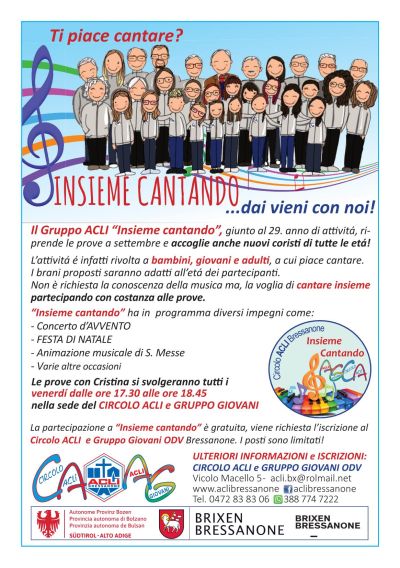 Insieme Cantando - Bressanone (BZ) - Circolo Acli Bressanone (BZ)