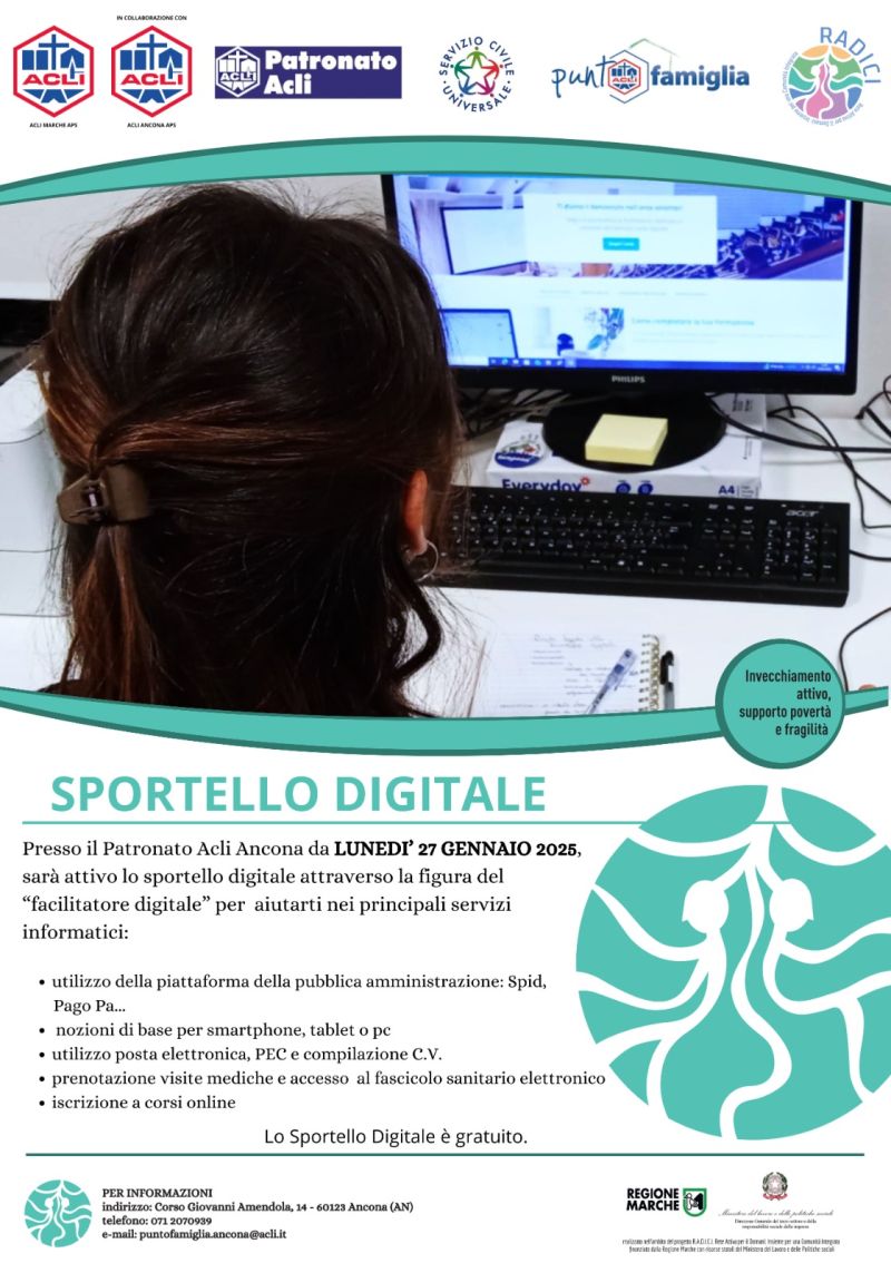 Sportello digitale - Acli Ancona (AN)