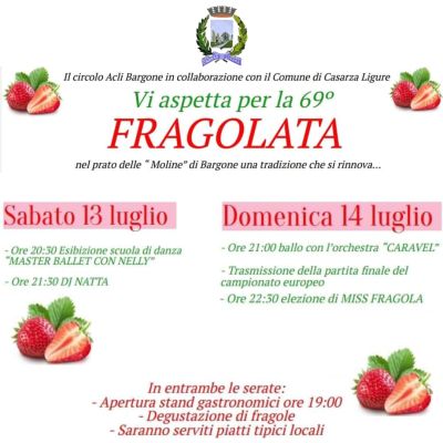 69° Fragolata - Circolo Acli Bargone (GE)