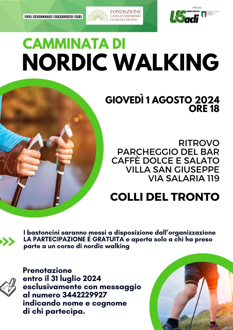 Camminata di Nordic Walking - US Acli Marche