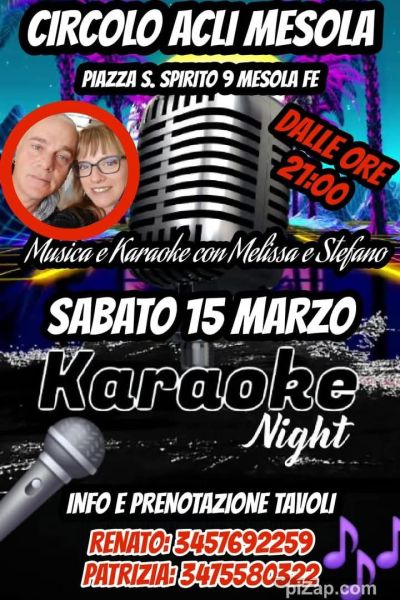 Karaoke Night - Circolo Acli Mesola (FE)