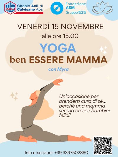 Yoga ben Essere Mamma - Calvisano (BS) - Circolo Acli Calvisano (BS)