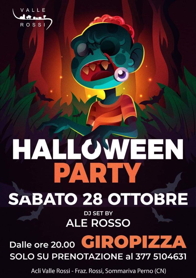 Halloween Party - Circolo Acli Valle Rossi (CN)
