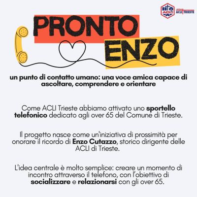 PRONTO ENZO - TRIESTE