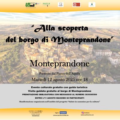 Alla scoperta del borgo di Monteprandone - Monteprandone (AP) - US Acli Marche