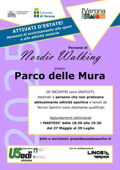 Percorsi di Nordic Walking - US Acli Verona (VR)