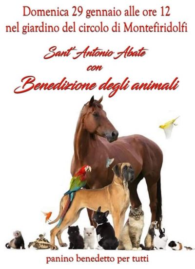 Benedizione degli animali - Circolo Acli Montefiridolfi (FI)