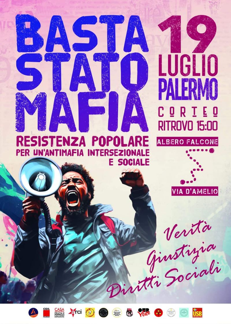 Basta Stato Mafia - Acli Palermo (PA)