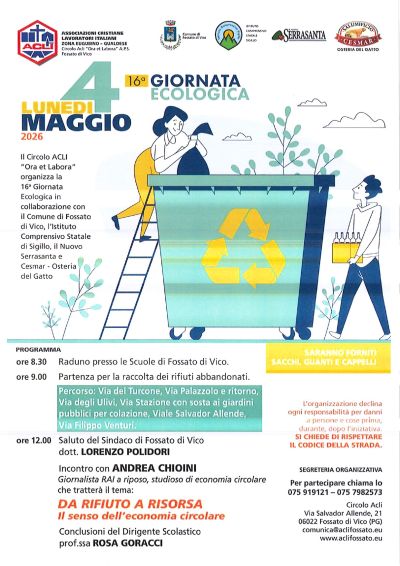 GIORNATA ECOLOGICA - FOSSANO DI VICO (PG)
