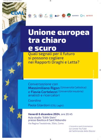 Unione Europea tra chiaro e scuro - Acli Como (CO)