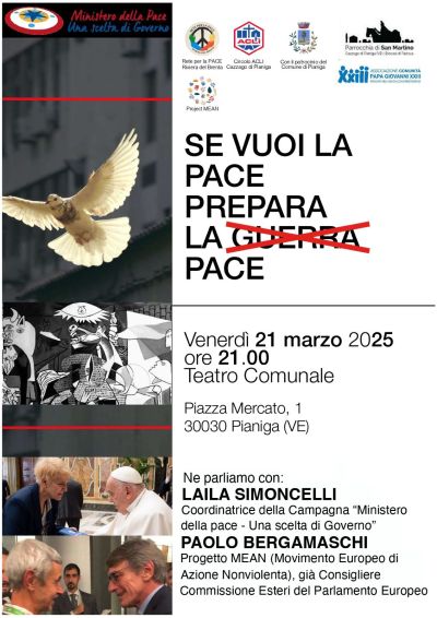 Se vuoi la Pace prepara la Pace - Circolo Acli Cazzago di Pianiga (VE)