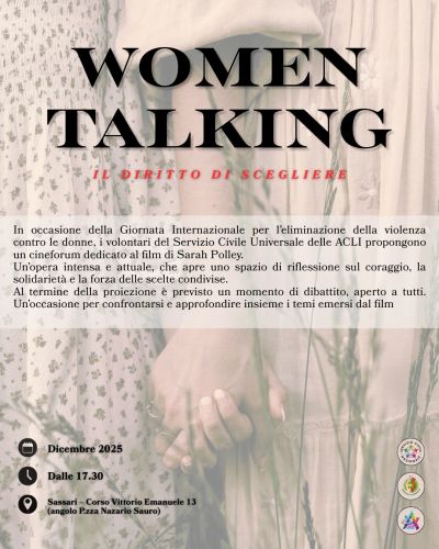 Women Talking - Sassari - Acli Sassari (SS)