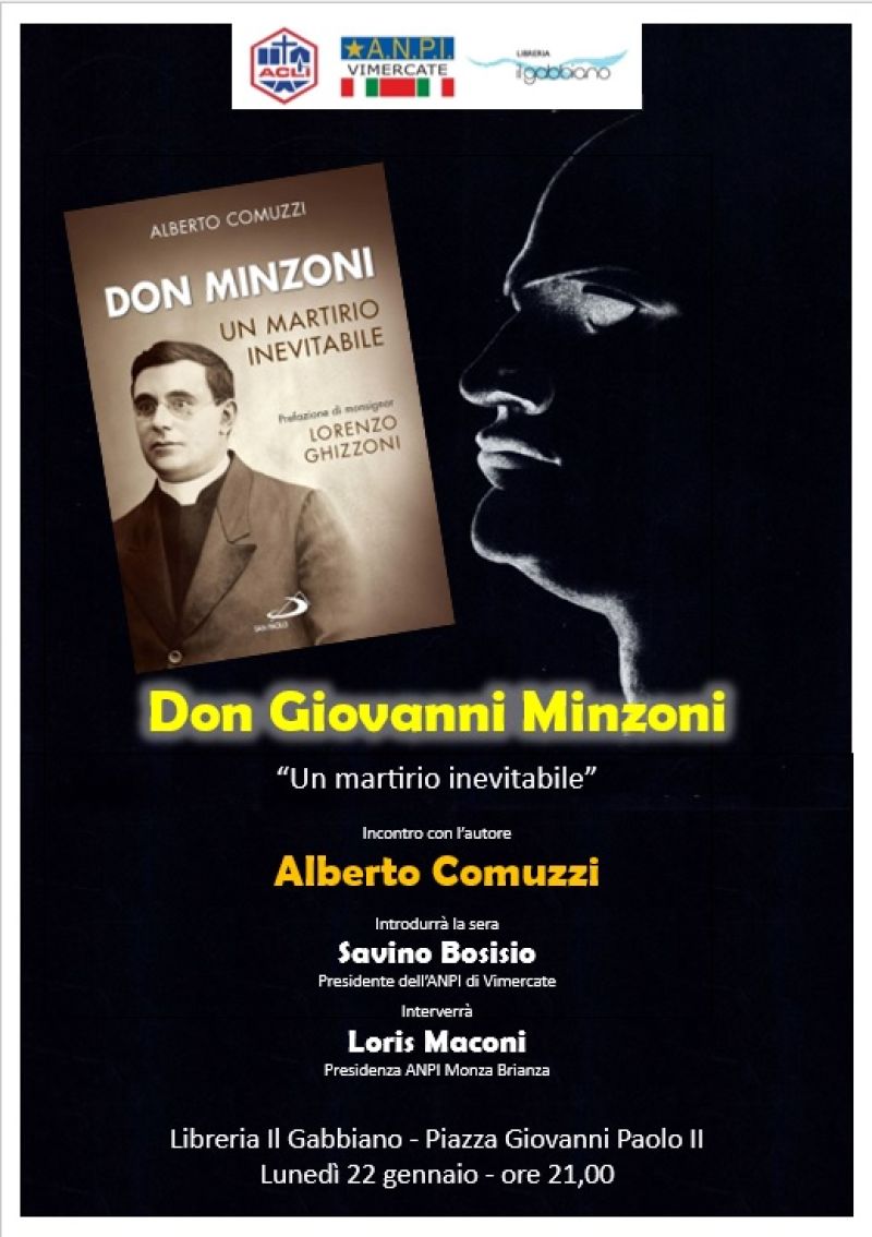 Incontro con Alberto Comuzzi, l'autore di "Don Minzoni: Un martirio inevitabile" - Circolo Acli Vimercate (MI)