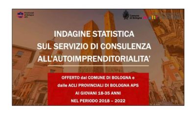 Indagine statistica sul servizio di consulenza all&#039;autoimprenditorialità - Acli Bologna (BO)