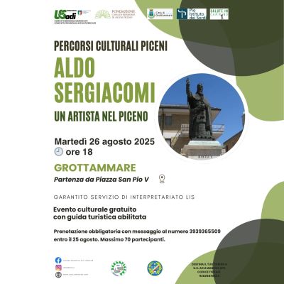 Aldo Sergiacomi: Un Artista Nel Piceno - Grottamare (AP) - US Acli Marche
