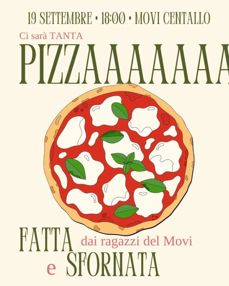 PIZZA FATTA IN CASA - PREPARATA DAI RAGAZZI DEL MOVI CENTALLO - CENTALLO (CN) - ACLI CUNEO (CN)