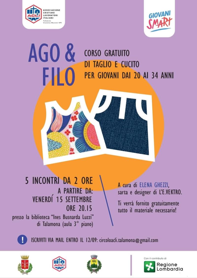 Ago & Filo - Circolo Acli Talamona (SO)