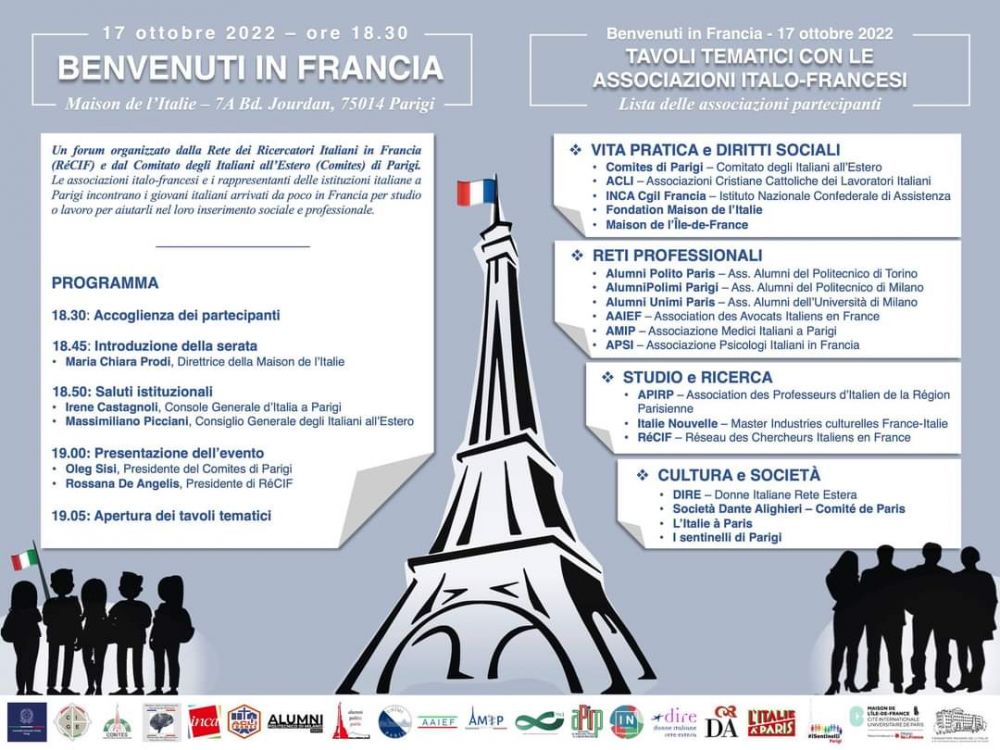 Benvenuti in Francia - Acli Parigi