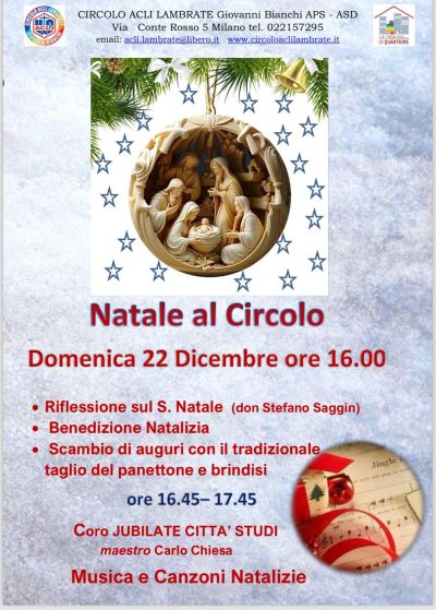 Natale al Circolo - Circolo Acli Lambrate (MI)