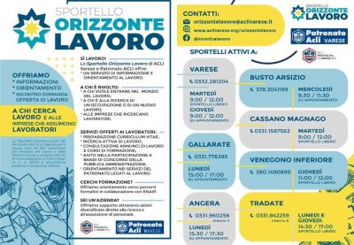 Sportello Orizzonte Lavoro - Acli Varese e Patronato Acli Varese (VA)