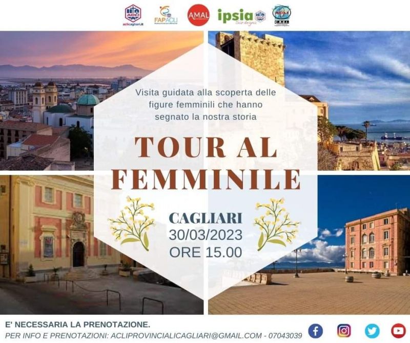 Tour al femminile - Acli Cagliari (CA)
