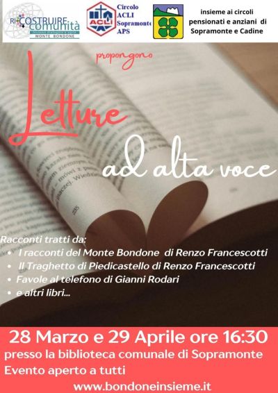Lettura ad alta voce - Circolo Acli Sopramonte (TN)