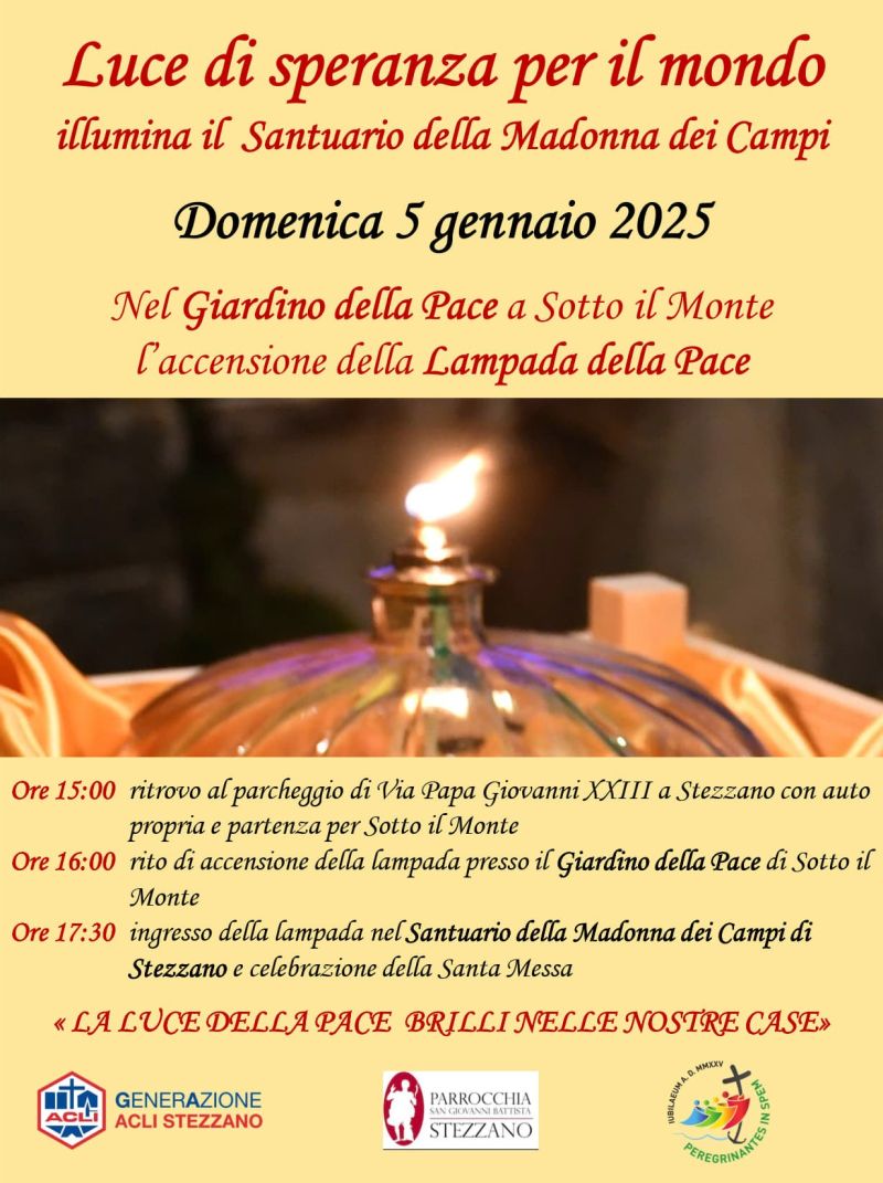 Luce di speranza per il mondo - Circolo Acli Stezzano (BG)