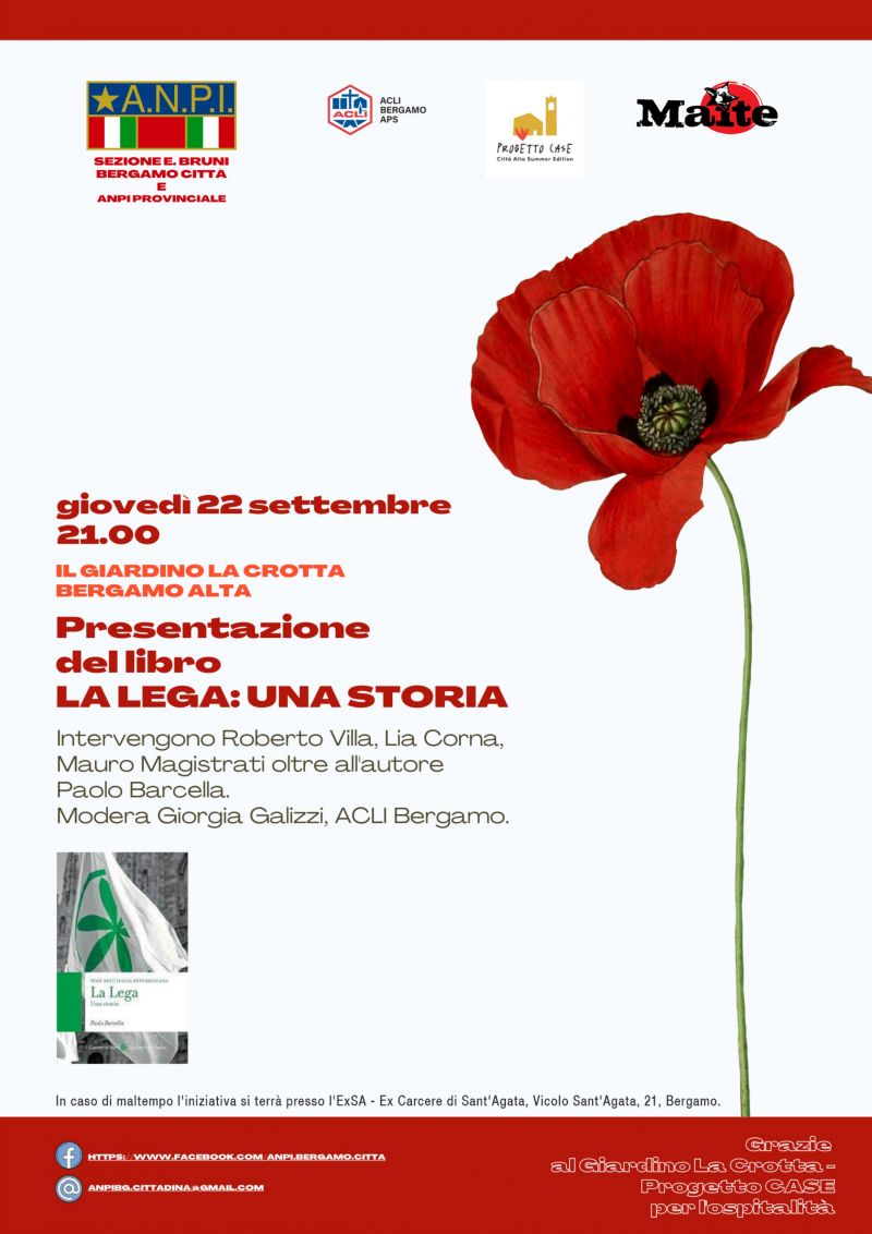 Presentazione del libro: La lega - Acli Bergamo
