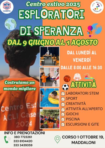 Esploratori di speranza - Caserta - Acli Caserta (CE)