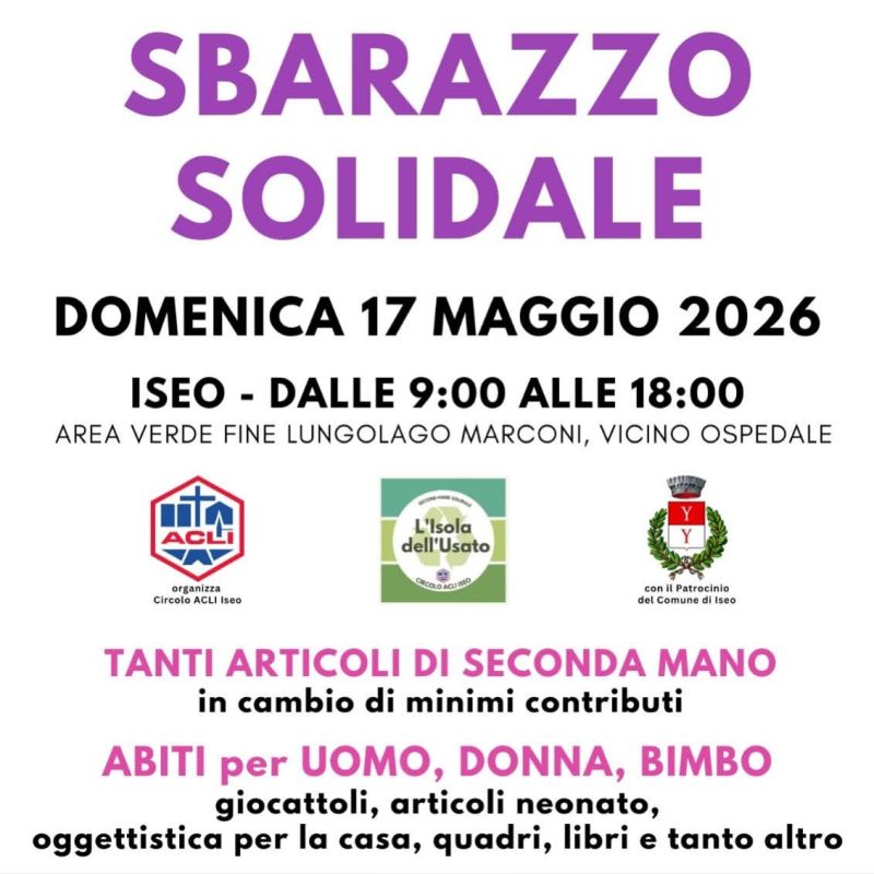 SBARAZZO SOLIDALE - ISEO (BS)