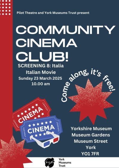 Community Cinema Club! - Circolo Acli York (Inghilterra)