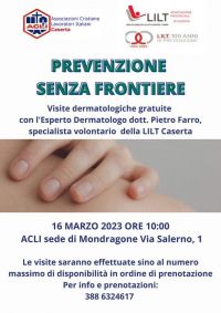 Prevenzione senza frontiere - Acli Caserta (CE)