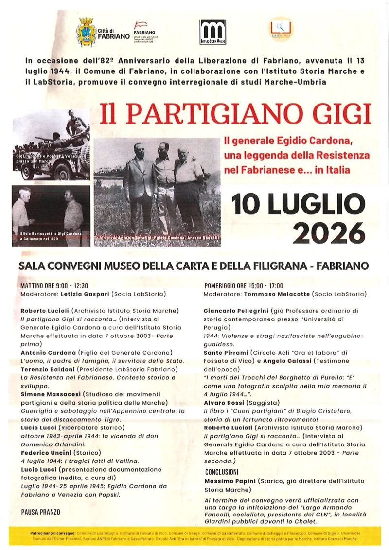 IL PARTIGIANO OGGI - FABRIANO (AN)