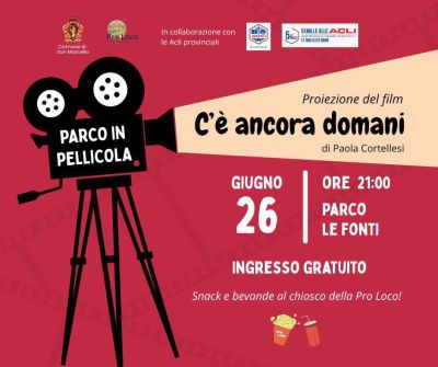 Proiezione del film "C'è ancora domani" - San Marcello (AN) - Acli Ancona (AN)