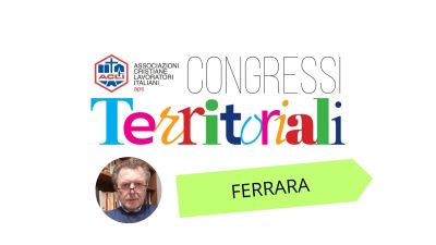 FERRARA: MAURO GAMBACCINI ELETTO PRESIDENTE PROVINCIALE DELLE ACLI