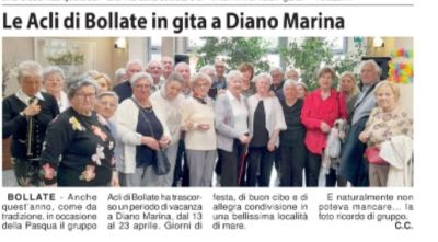Gita a Diano Marina - Circolo Acli Bollate (MI)
