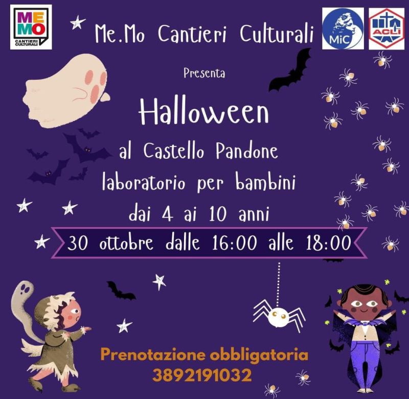 Halloween al Castelli Pandone - Ass. Me.Mo. Cantieri Culturali affiliata Acli Molise